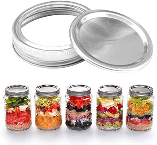 20Pcs/set Anti-Rust Canning Lids Wide Mouth Lids for Mason Jar Canning Lids Storage Canning Lids 86mm Kitchen Drinks Fresh Bands