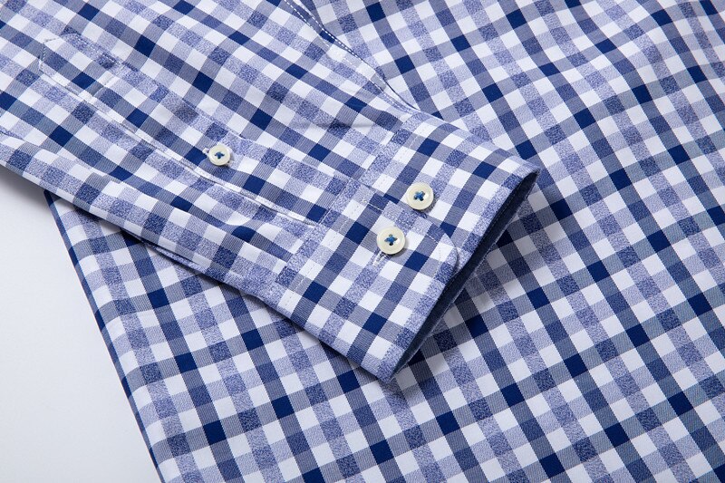 10xl 8xl 6xl 5xl kevät syksy merkki miesten vaatteet slim fit miesten pitkähihainen paita miesten ruudullinen puuvilla rento miesten paita sosiaalinen