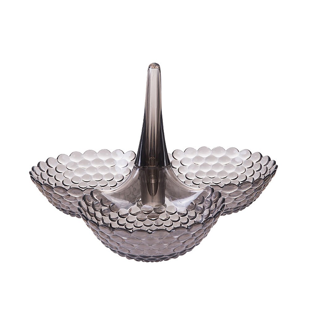 Stacked European Storage Tray Multi-layer Plastic Plate Dried Fruit Snack Platter Bowl Table Snack Candy Trays Rack storage: 02