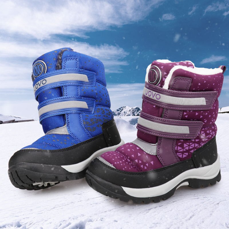 Meisje Snowboots Uovo Winter Platform Jongens Laarzen Kinderen Rubber Anti-Slip Schoenen Voor Meisje Waterdichte Warme Winter Schoenen kids Laarzen