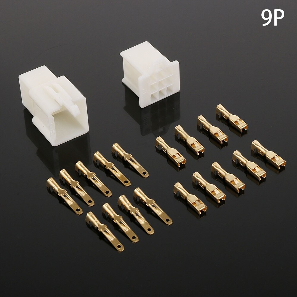 1/5/10Sets 2.8mm Electrical wire Connector Male Female Motorcycle terminal plug Kits