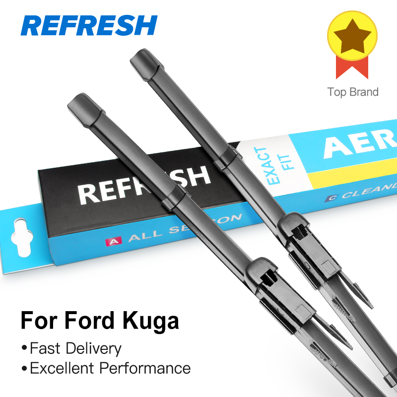 Refresh Ruitenwissers Voor Ford Kuga Mk1 / Mk2 Fit Pinch Tab Armen/Drukknop Armen Model Jaar van Tot