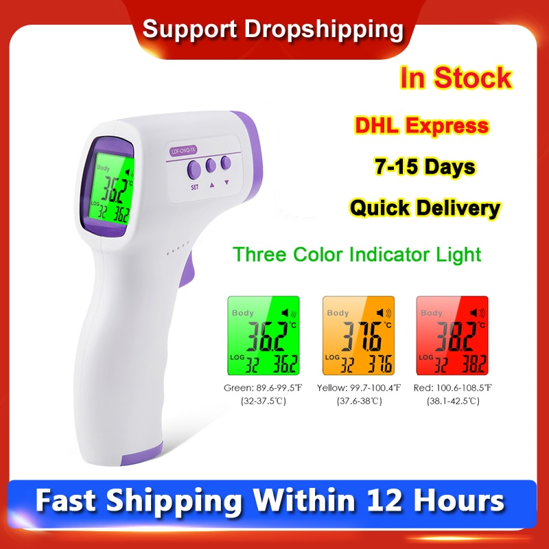 Non-contact Infrared IR Temperature Termometro Baby Adult Digital LCD Temperature Measure Tool Infrarojo termometr термометр