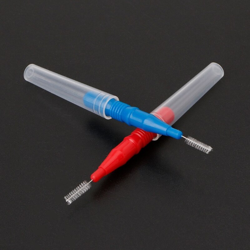 30/50Pcs Clean Tooth Floss Head Hygiene Dental Interdental Brush Toothpick Care
