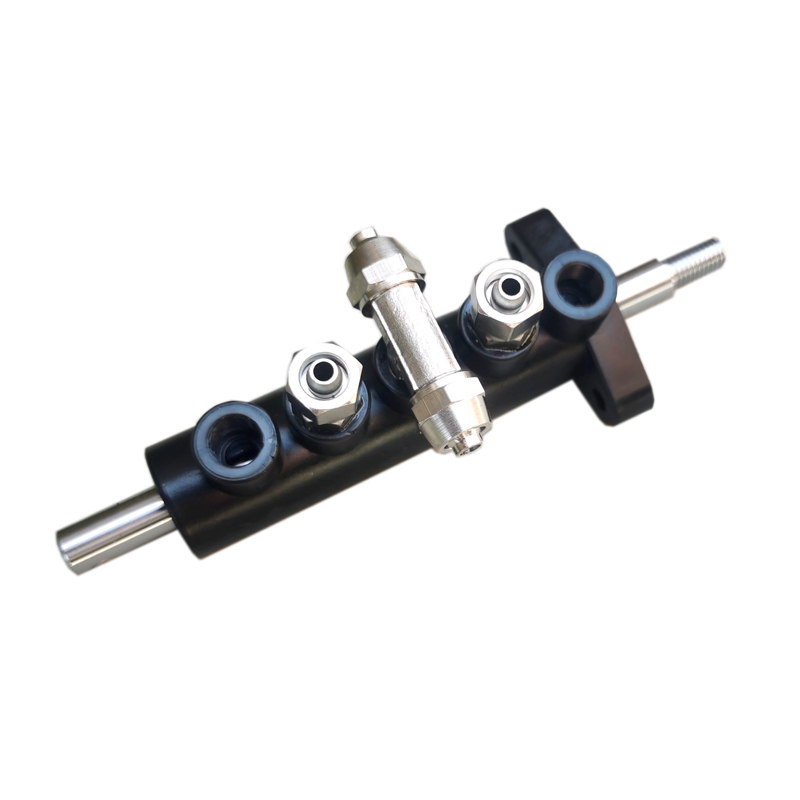 Air Control Five Way Foot Pedal Valve for Tire Changer Machine Cylinder Controlling Valve Switch Tyre Changer Spare Parts: WHITE