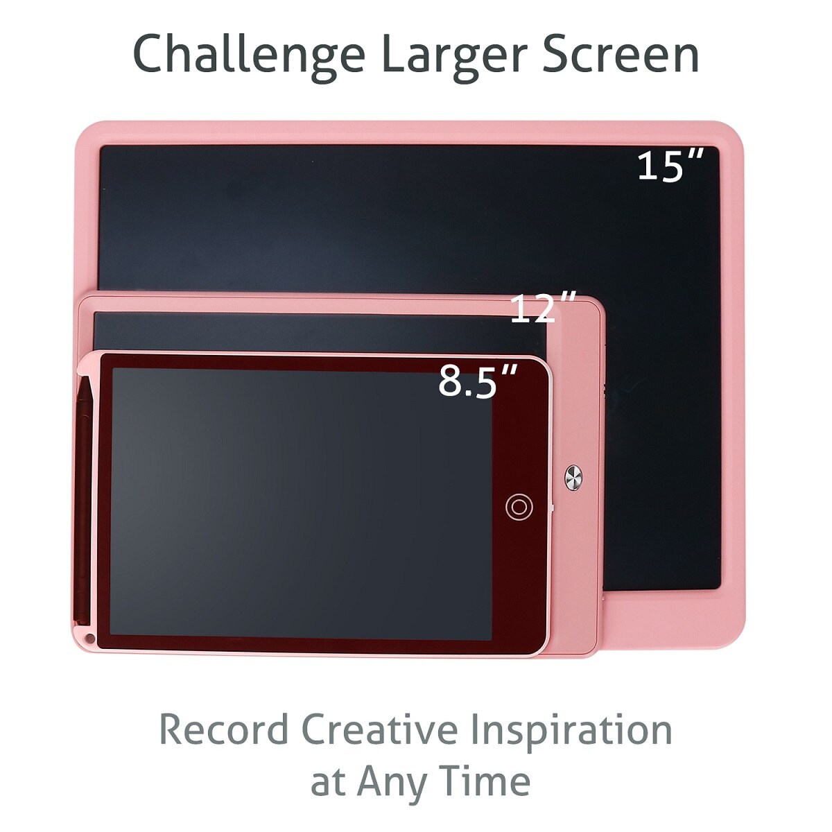 15inch Smart Writing Board Drawing Tablet LCD Screen Writing Tablet Digital Graphic Tablets Electronic Handwriting Pad with Pen