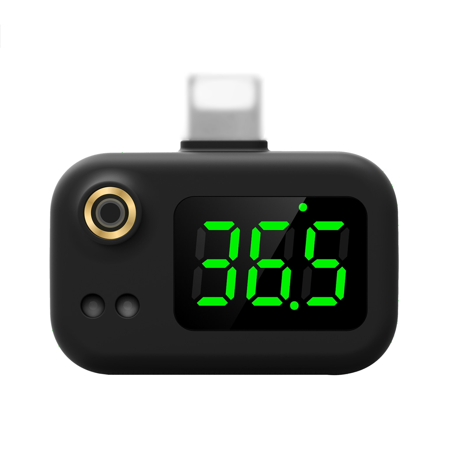 Smart Mobile Phone Thermometer Non Contact Digital Temperature Sensor for Adults & Kid Portable Mini Thermometer Used with Phone