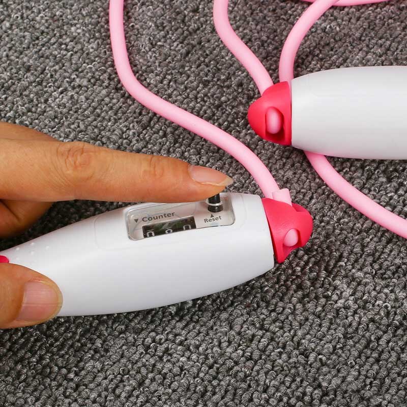 Jump Rope With Counter Sport Fitness Equipment Fast Speed Counting Adjustable Jumping Skipping Ropes SUB