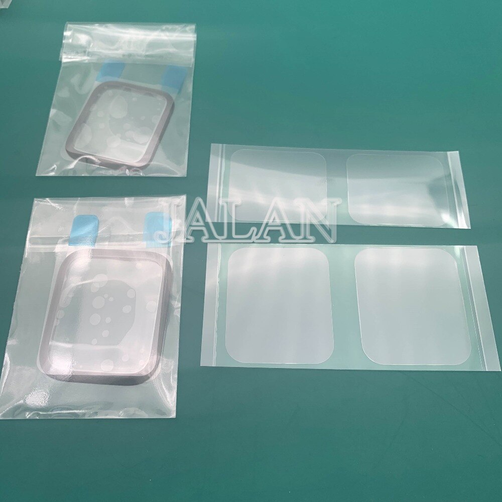 20pcs/bag OCA Optical Clear Adhesive Film Sticker For watch 38mm/42mm/40mm/44mm Series 1/2/3/4 LCD Screen Glass Repair