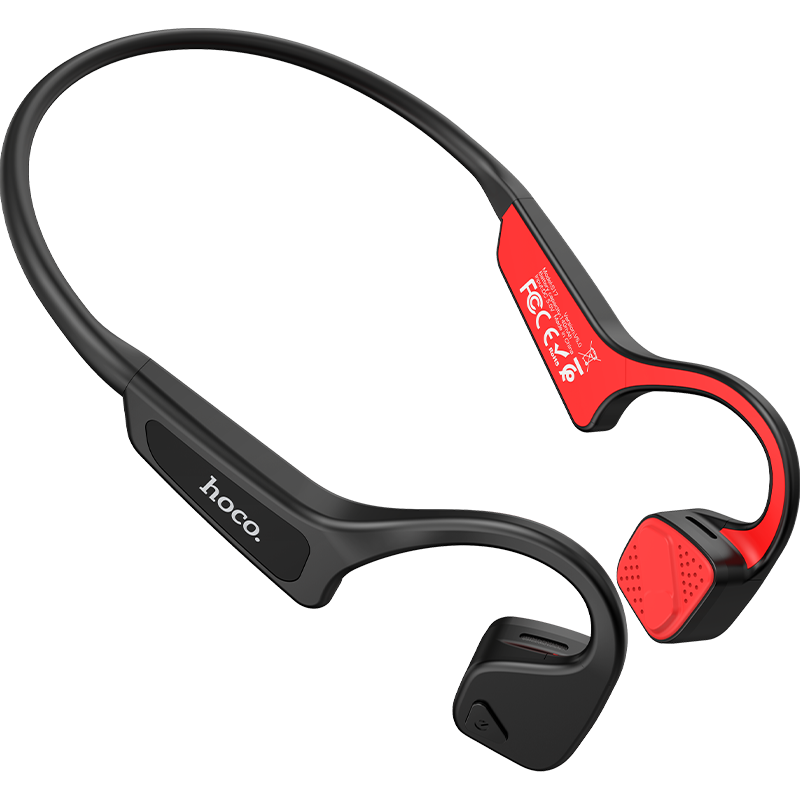 Hoco Beengeleiding Draadloze Bluetooth Oortelefoon Stereo Headset Sport Hoofdtelefoon Titanium Waterdichte Oortelefoon Running Rijden