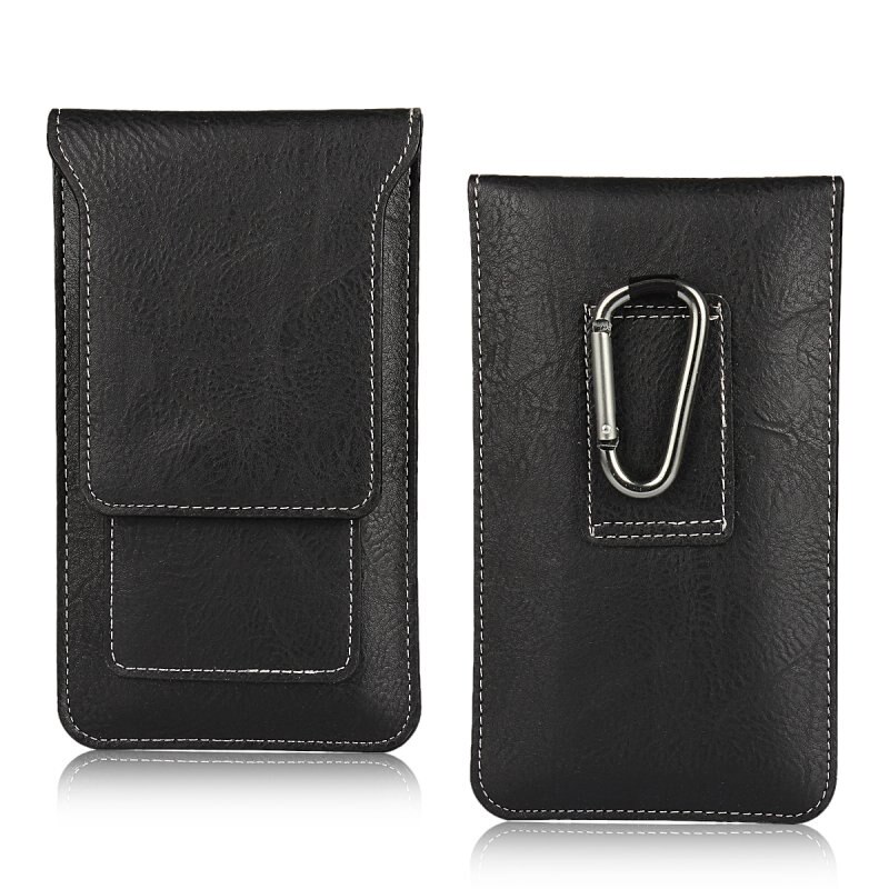 Holster Case Voor Samsung Galaxy A3 A5 A7 Riem Clip Universele Tas Lederen Cover Capinhas Para Voor Galaxy A3 a5 A7 Coque: A3 2015 2016 2017 / Blauw