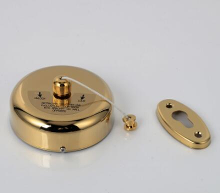 Retractable clothesline indoor Stainless Steel Square/ Round Clothesline outdoor Clothes Dryer with 2.8 M Nylon clothesline rope: gold