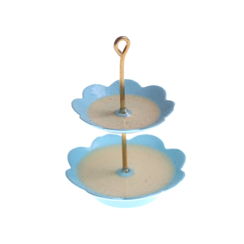 1PCS 3D Miniature Food DIY Craft For 1/12 Dollhouse Mini Cute Dessert Pan Cake Stand Fruit Tray Doll Kitchen Toys: 16