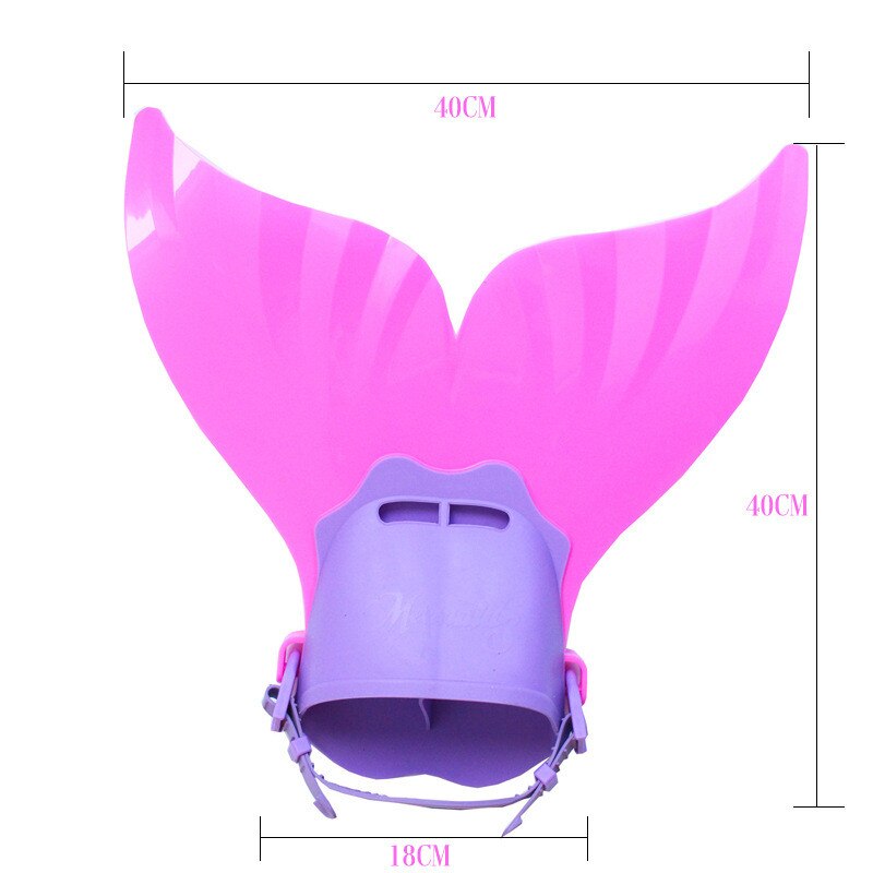 Kinderzwemvliezen kinderen monovin zeemeermin flippers duiken scuba zwemvliezen voet flippers monovin watersport trainingsschoenen  ws003
