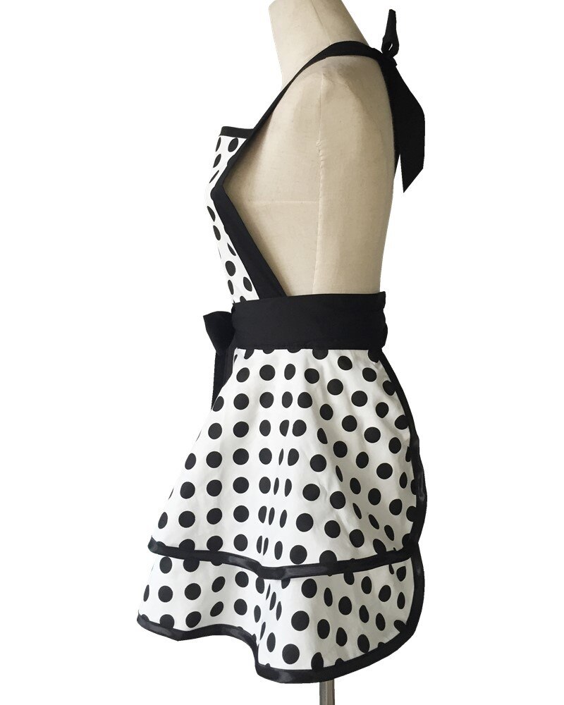 Cotton Lovely Women Apron Cute Large Swing Princess Apron kitchen Cooking Oilproof Aprons for Girls