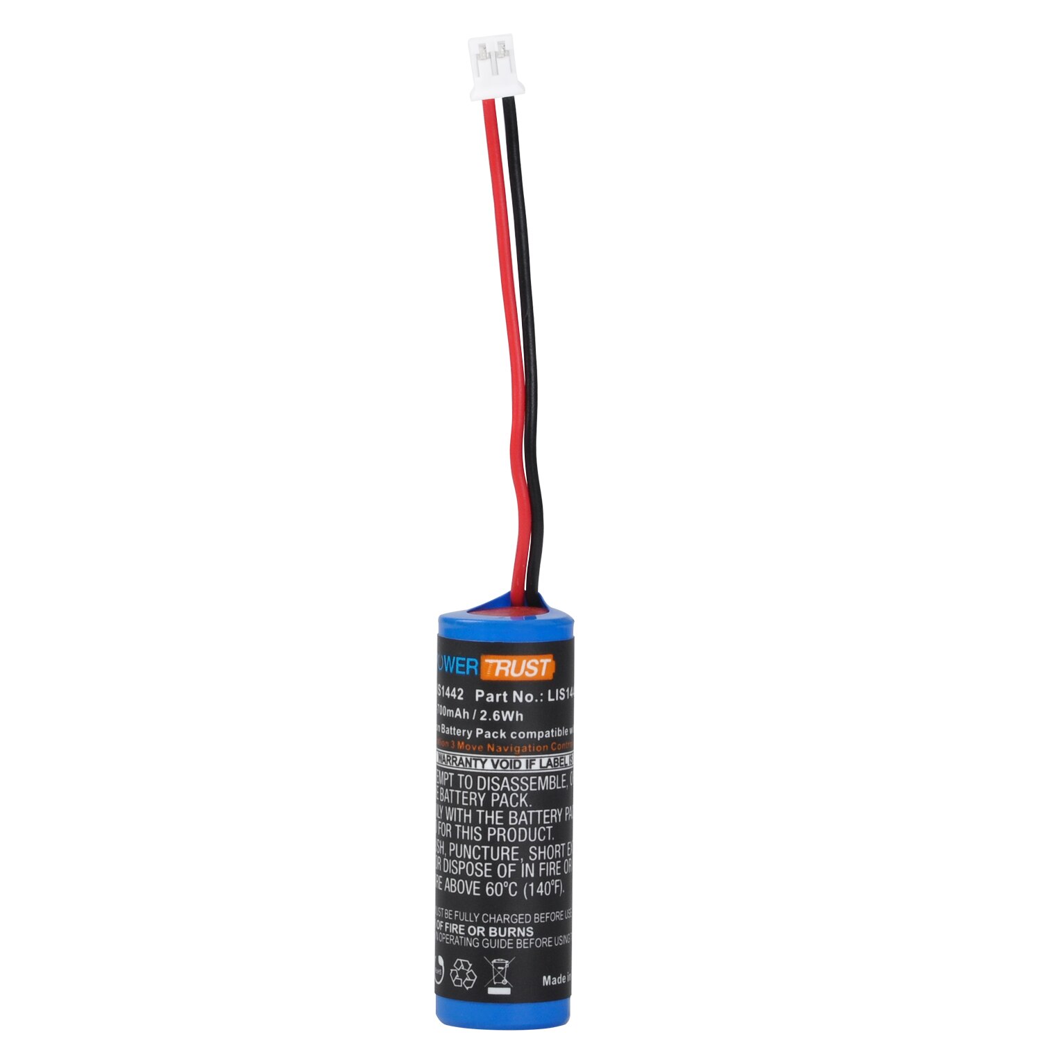 700mAh LIS1442 Battery for Sony PS3 Playstation 3 Move Navigation Controller CECH-ZCS1E with Tools