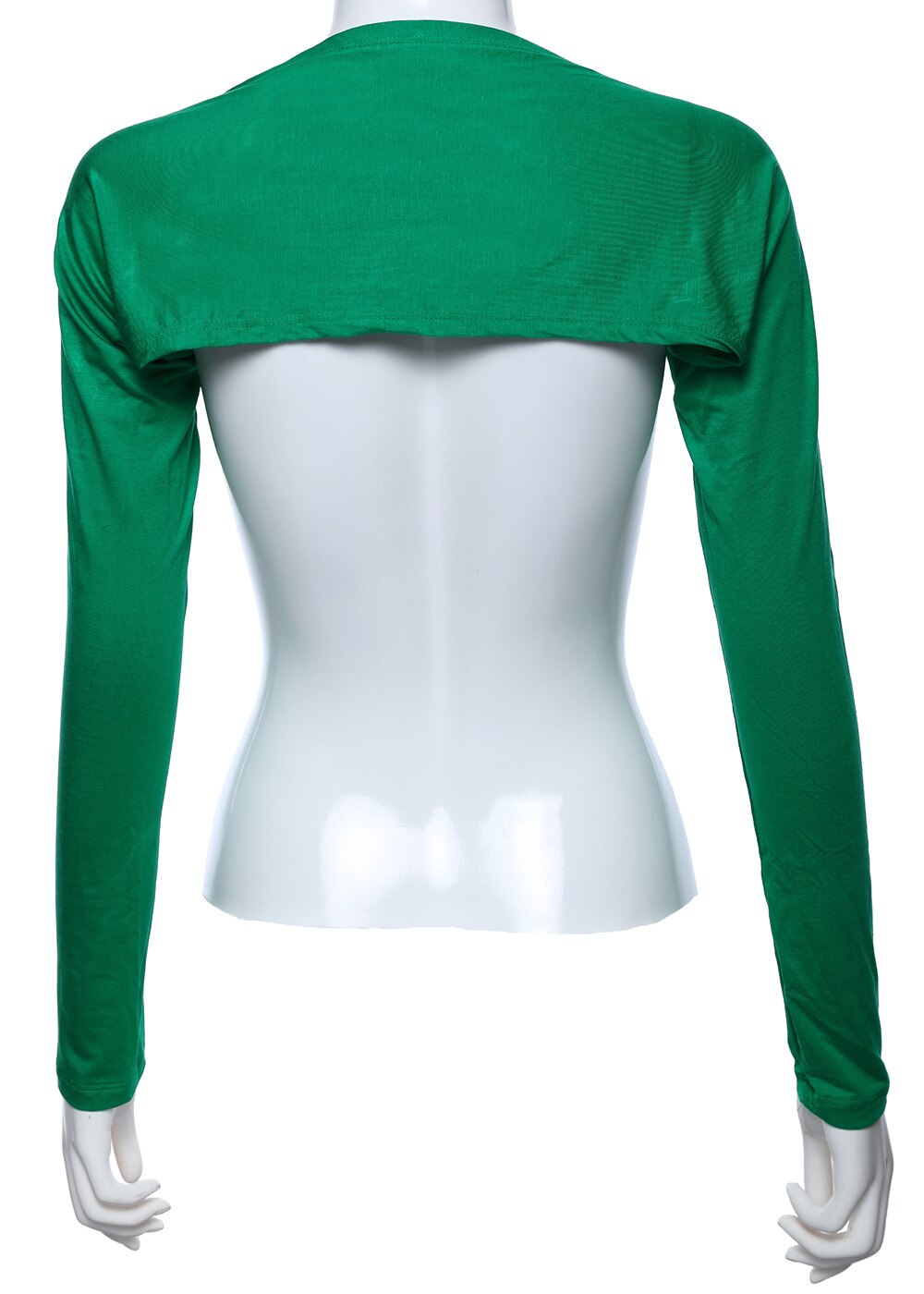 Femmes Hijab musulman Armer manches couverture haussement d'épaules boléro Hayaa Armer plus Oversleeves Stretch Protection turquie eau manches aléatoire: green