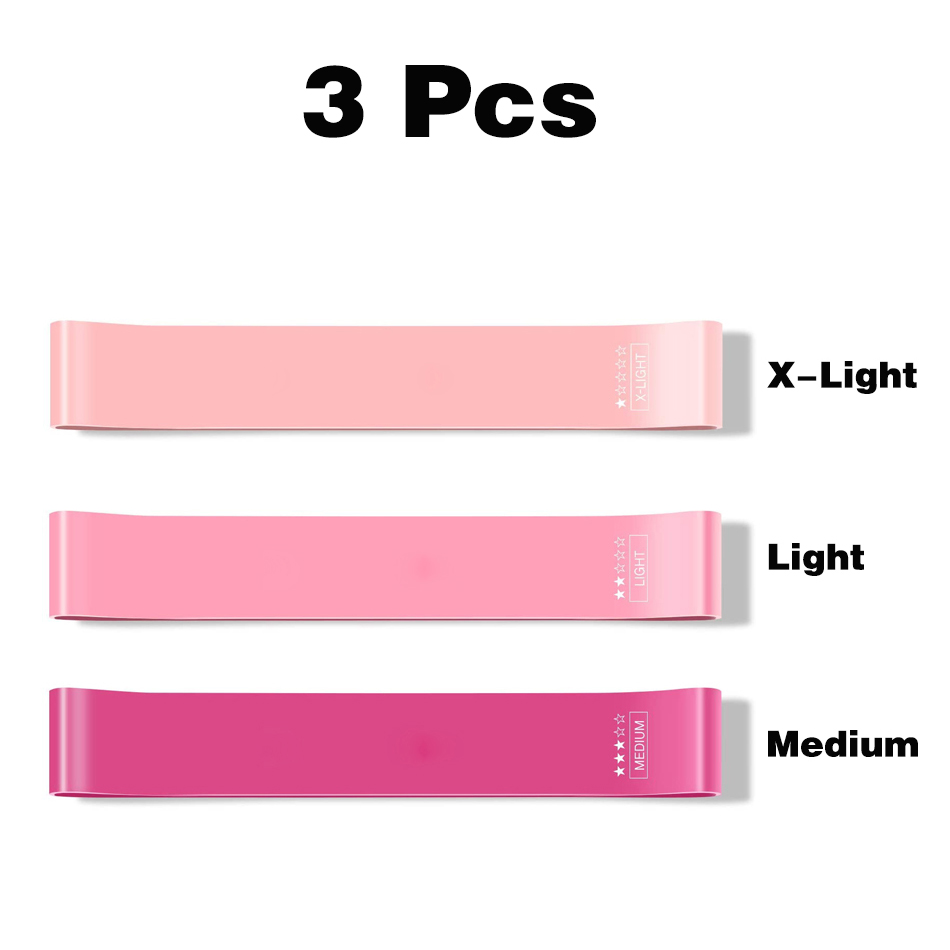 WOSWEIR Elastic Resistance Bands Yoga Training Gym Fitness Gum Pull Up Assist Rubber Band Crossfit Exercise Workout Equipment: Orange