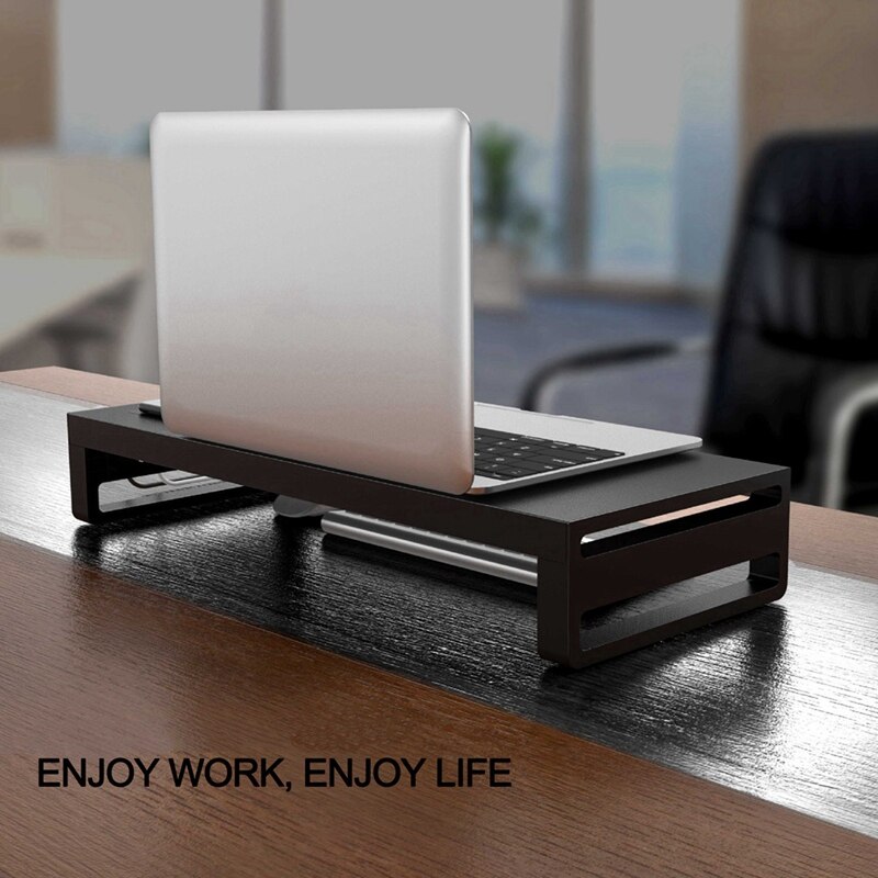 MultiFunction Desktop Monitor Stand Aluminum Allo... Grandado