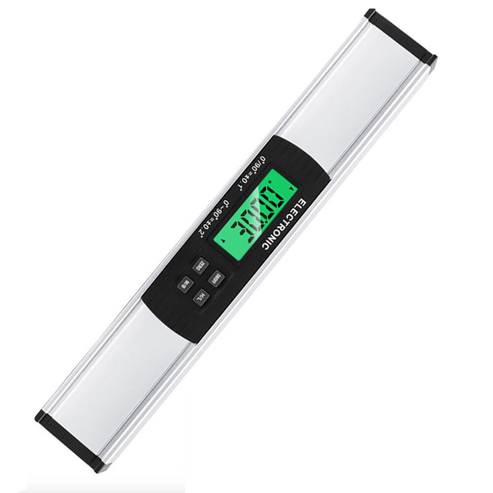 Multifunction Electronic Spirit Level Digital Display Inclinometer Goniometer Level Ruler Angle Ruler Caliper: Green