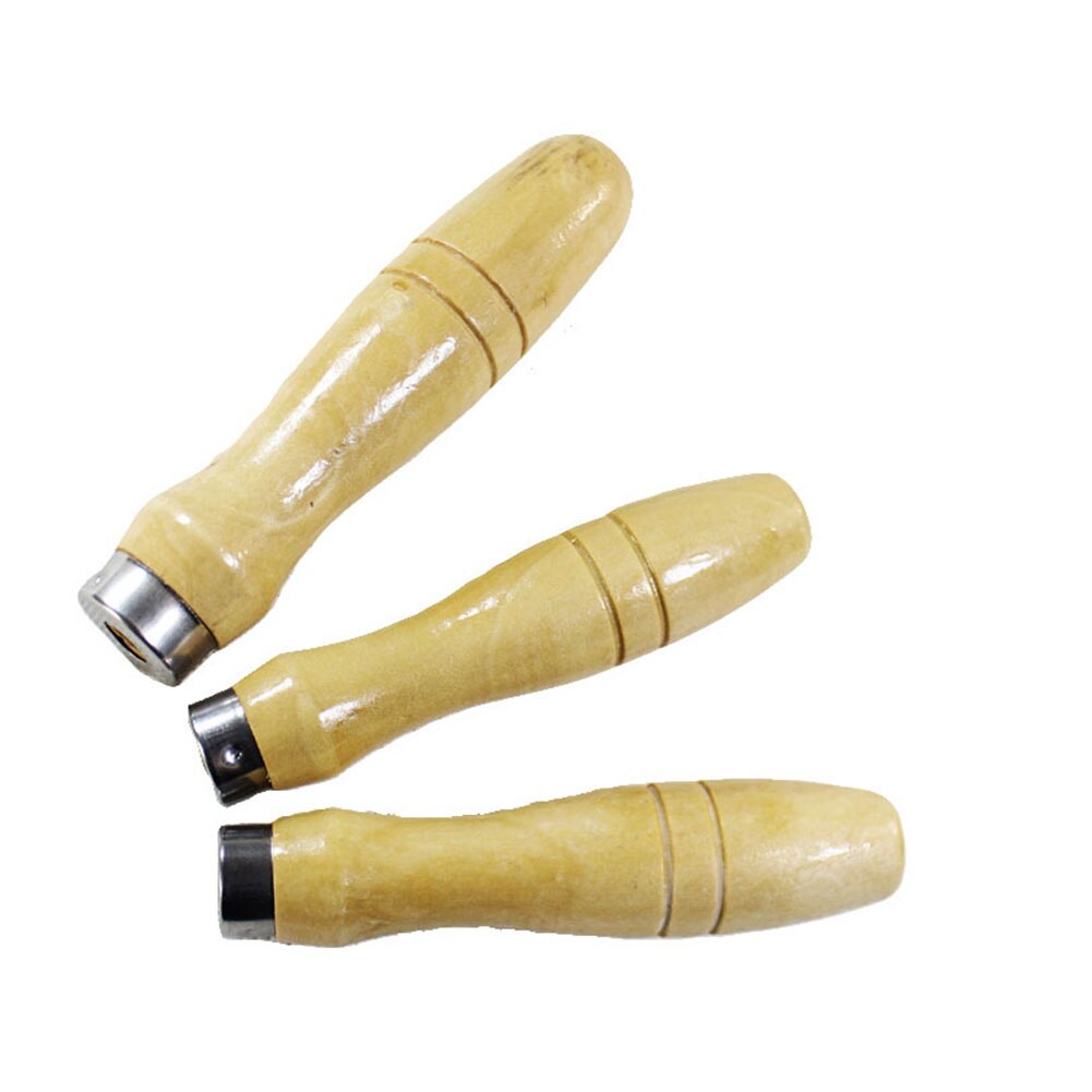 5Pcs Ergonomic Tool File Handle Polishing Rust Proof Home Jewellery Accessories Parts Machinists Easy Use Wood Replacement