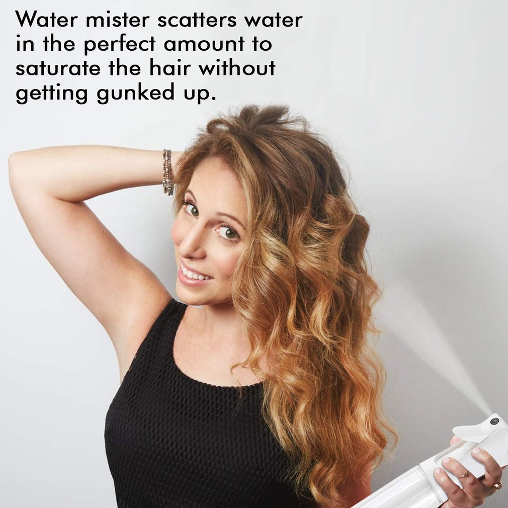 300ml Ergonomic And Portable High Pressure Spray Bottle Super Fine Continuous Water Spray Bottle