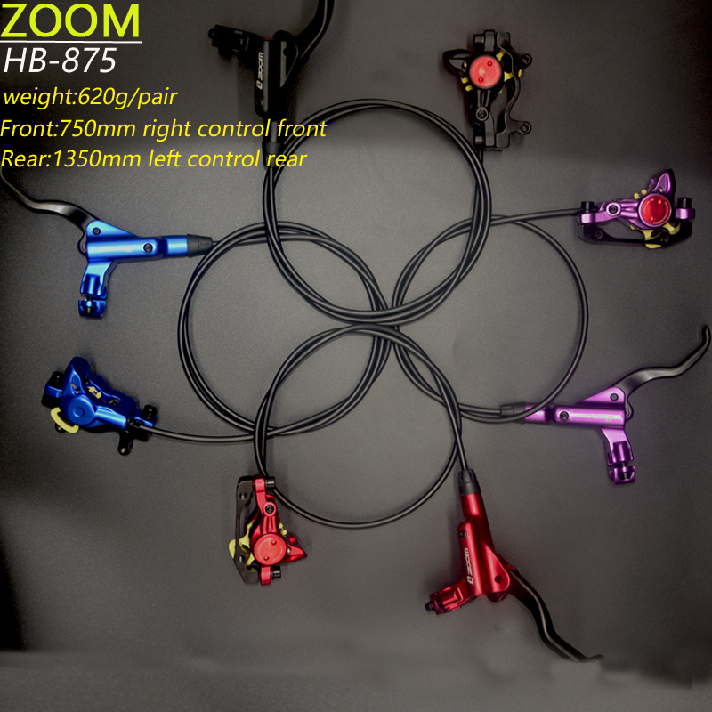 ZOOM Brake bicycle bike mtb Hydraulic Disc brake set clamp mountain bike Brake Update