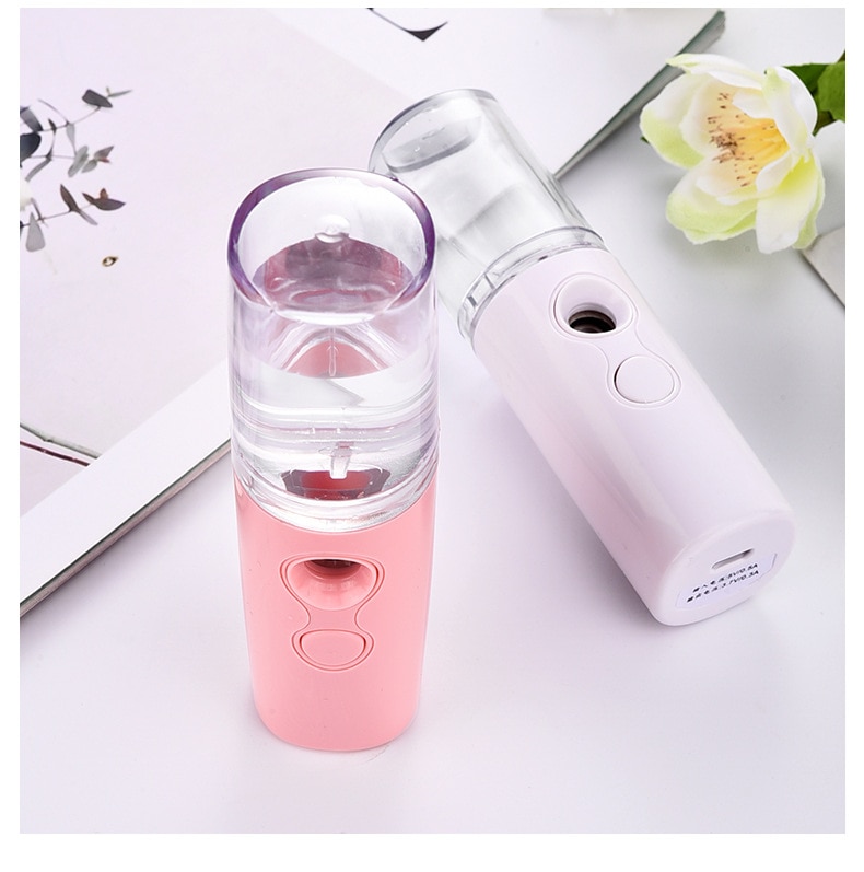 Usb nano ansigtsbehandling mister mist spray-maskine ansigt fugtgivende forstøvningsspray supplerende fugtgivende sprøjte vand