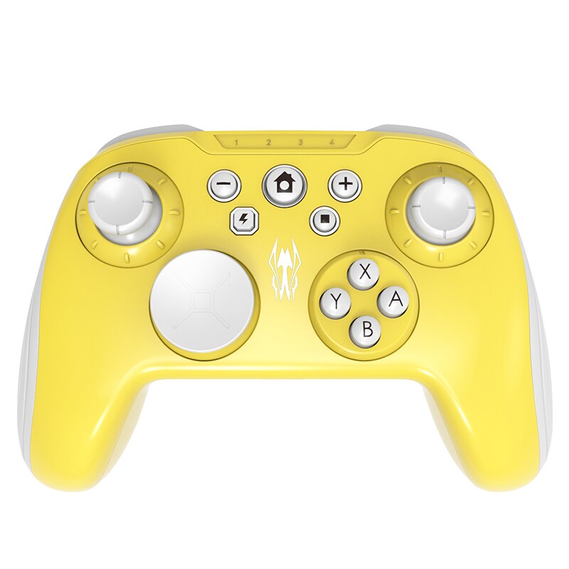 S800 controlador sem fio bluetooth gamepad joystick gaming joypad para switch game-controlador para nintendo switch s800 controlador: yellow