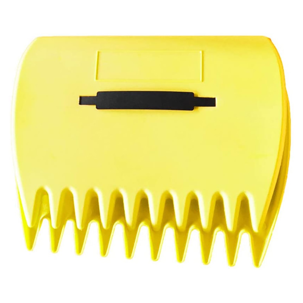2Pcs Yellow Large Garden and Yard Leaf Scoops,Plastic Scoop Grass,Hand Leaf Rakes and Leaf Collector for Garden Rubbish Great To: Default Title
