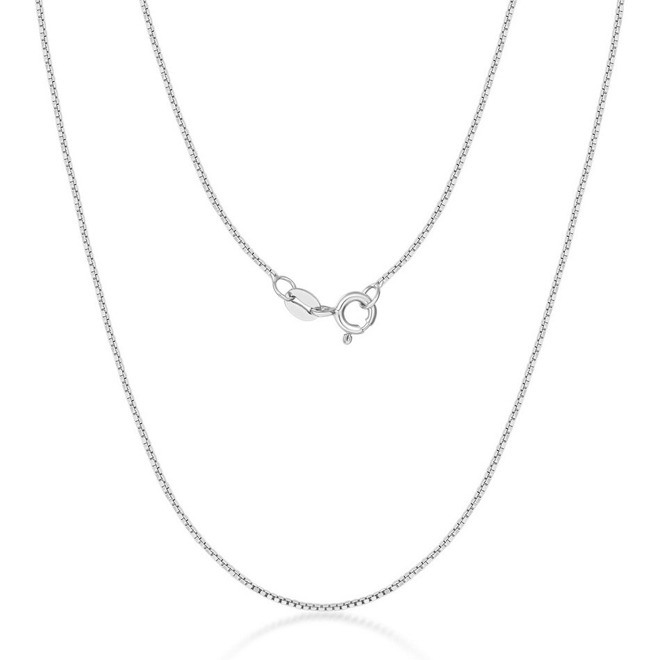 ALLNOEL 925 Sterling Silber Halskette Kette Gold Überzogene 925 Silber Schlange Kette Vergoldung Kette Für Jeden Anhänger 400MM + 50MM