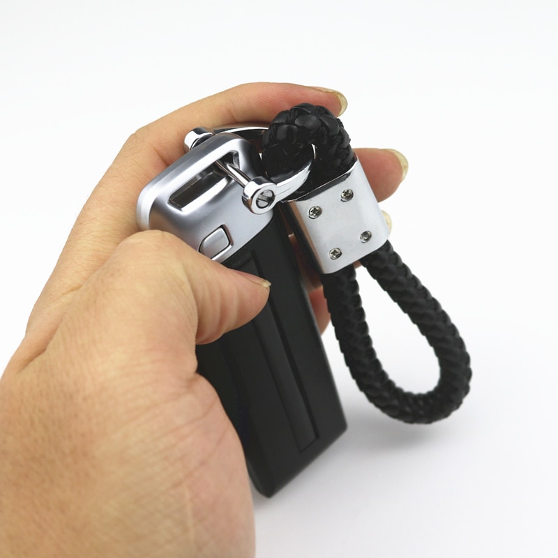 Voiture style 3D métal tressé corde porte-clés porte-clés pour Mazda 2 Mazda 3 MS Mazda 6 CX-5 CX5 Artzma 6