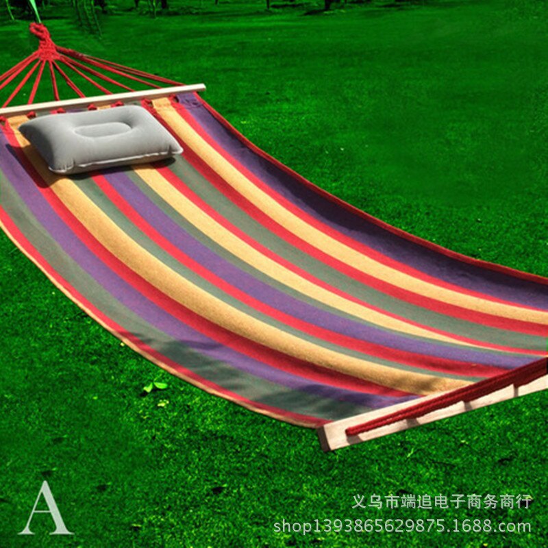 colour bar inspissate Canvas hammock outdoors single bed Leisure stick hammock Send bands hammock bedroom furniture: Default Title