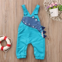 Pasgeboren Kid Baby Boy Meisjes Dinosaurus Romper Mouwloos Overalls Jumpsuit Outfits Set Kostuum