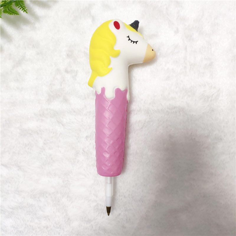 Squishy Pencil Sleeves Cute Panda Dango Dolls Lazy Cat Slow Rising Pen Cap Toppers Grip Scented Stress Relief Toy Ball pen