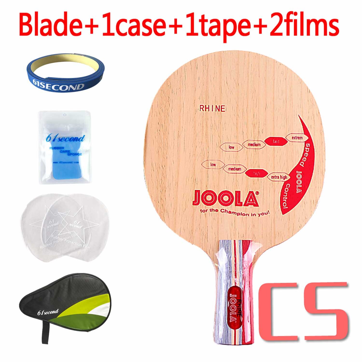 Originele Joola Rijn Tafeltennis Blade Tafeltennis Rackets Racket Sport Cabon Rackets Pingpong Peddels: CS with HM case