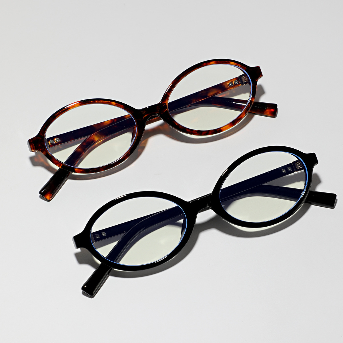DDDLONG, gafas ovaladas antiluz azul, gafas graduadas, montura para hombres, gafas de sol para mujeres, lentes ópticos reemplazables D399