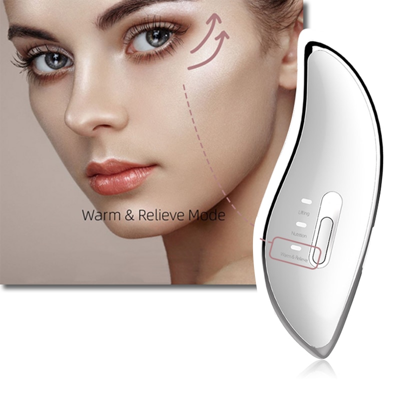 Elektrische Facial Massager Oplaadbare Gezicht Huid Lifting Verlichten Apparaat Draagbare Microcurrent Beauty Anti Rimpel Voor Lady