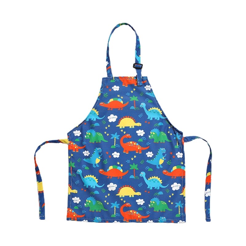 Delantal de algodón ajustable para niños y niñas, delantales bonitos para artistas, Chef, cocina para hornear, para Padres