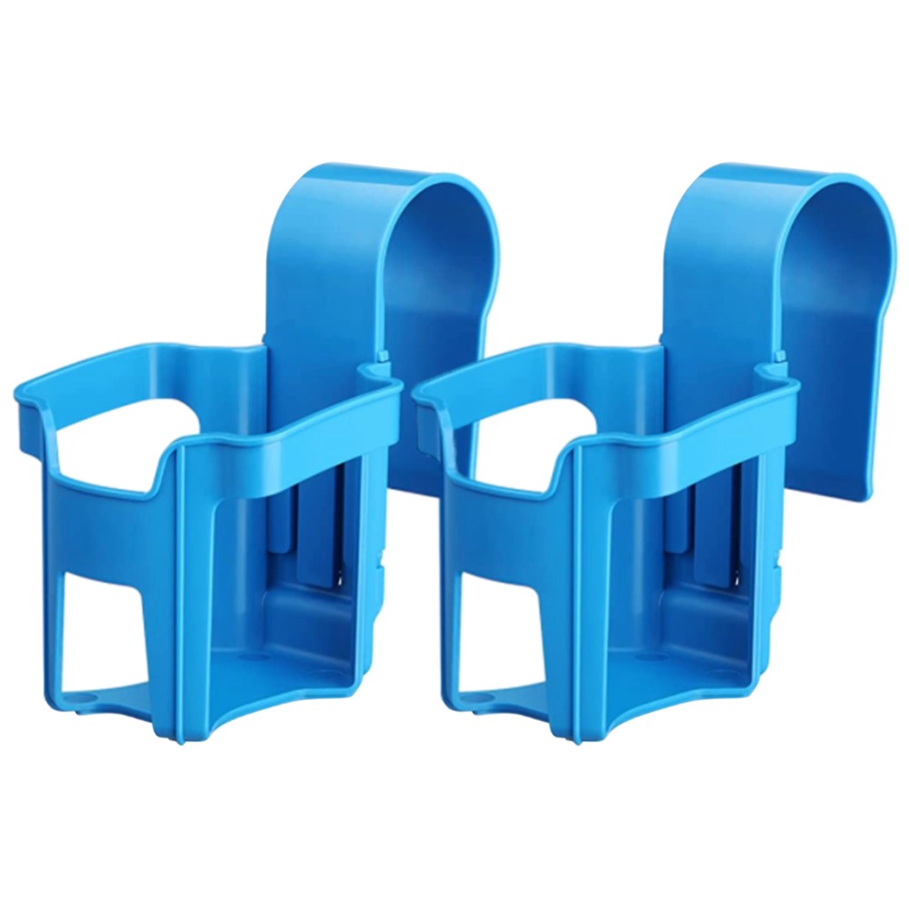 Kopholder til poolside til overjordisk swimmingpool kopholder til pool drikkeholder til pool til 2 cm eller mindre rund bar ved poolen: Hvid