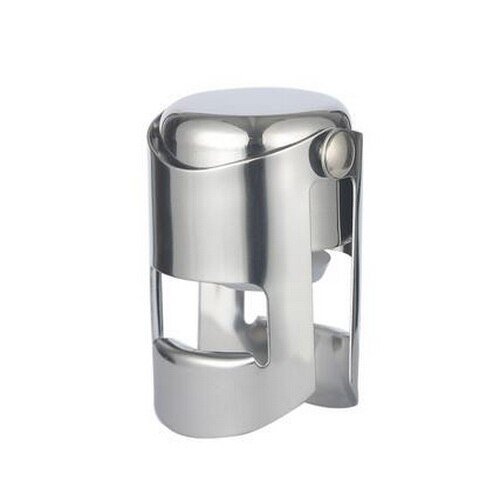 Stainless Steel Wine Vacuum Stopper Saver Sealed Cap Bottle Bar Champagne Silver - View #3