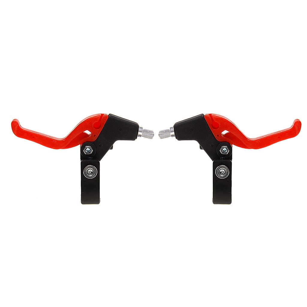 2 Pieces Universal Lightweight Bicycle Children Brake Handle Cycling Plastic Material Kids Bikes 140mm: Red