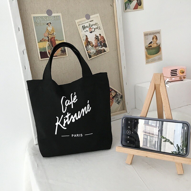 Sac en toile d'épaule pour étudiants shou lin dai Original, japon et corée du sud Chic, d'automne-hiver
