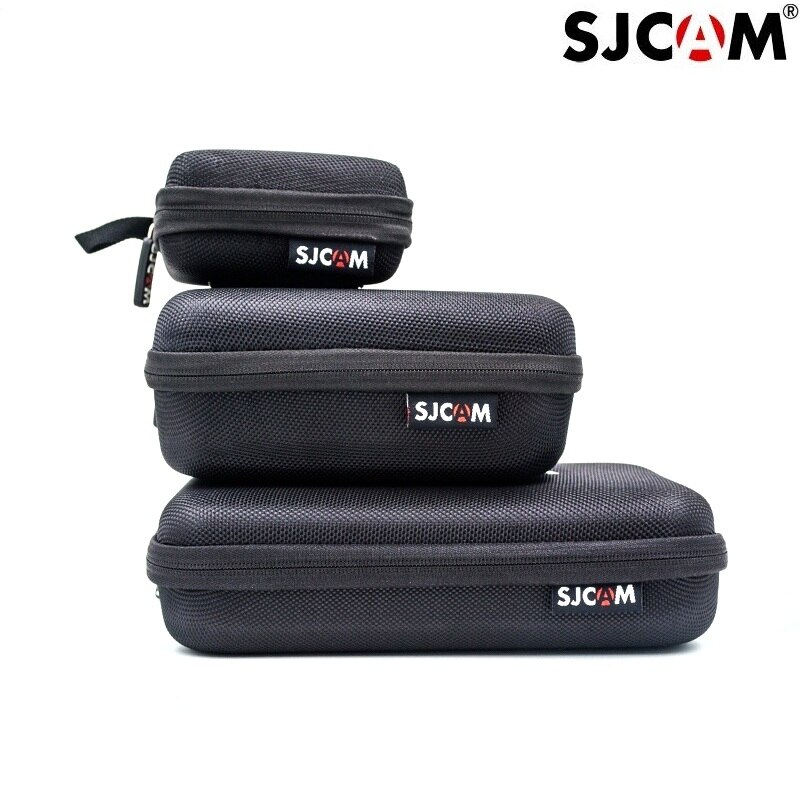 Originele S/M/L Size Opslag Collectie Tas Case Voor SJCAM SJ8 pro/Plus/Air SJ4000 5000 SJ6 SJ7 M10 M20 H9 c30 Camera accessoires
