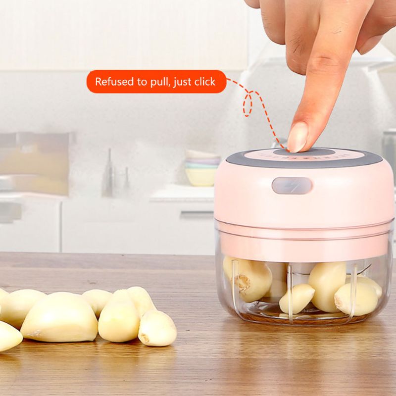 Mini hachoir manuel à l'ail Durable à la main alimentaire légumes Fruits Dicers sûr bébé nourriture salade s'adapte pour hacher les Fruits ail