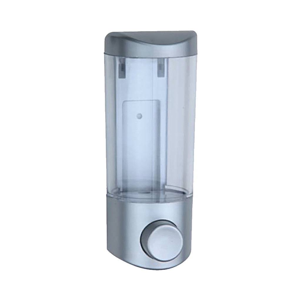 40# Wall Mounted Bathroom Soap Shampoo Dispenser Refillable Hand Soap Shower Wall Mount Liquid Soap Dispensers Soap Container