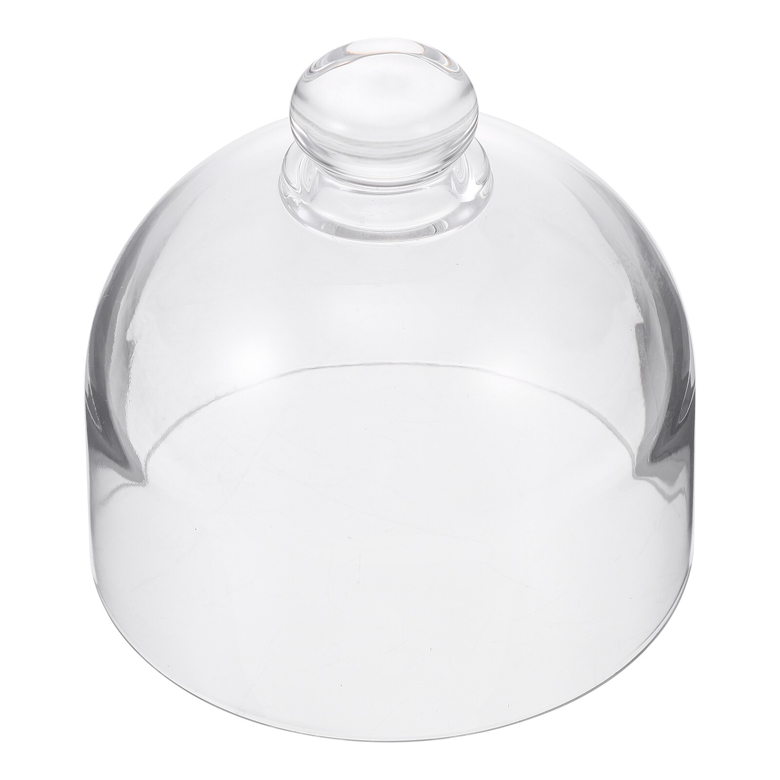 Cake Glass Cover Dessert Cover Cake Fresh-keeping Cover Food Cover: 10X10X8.5CM