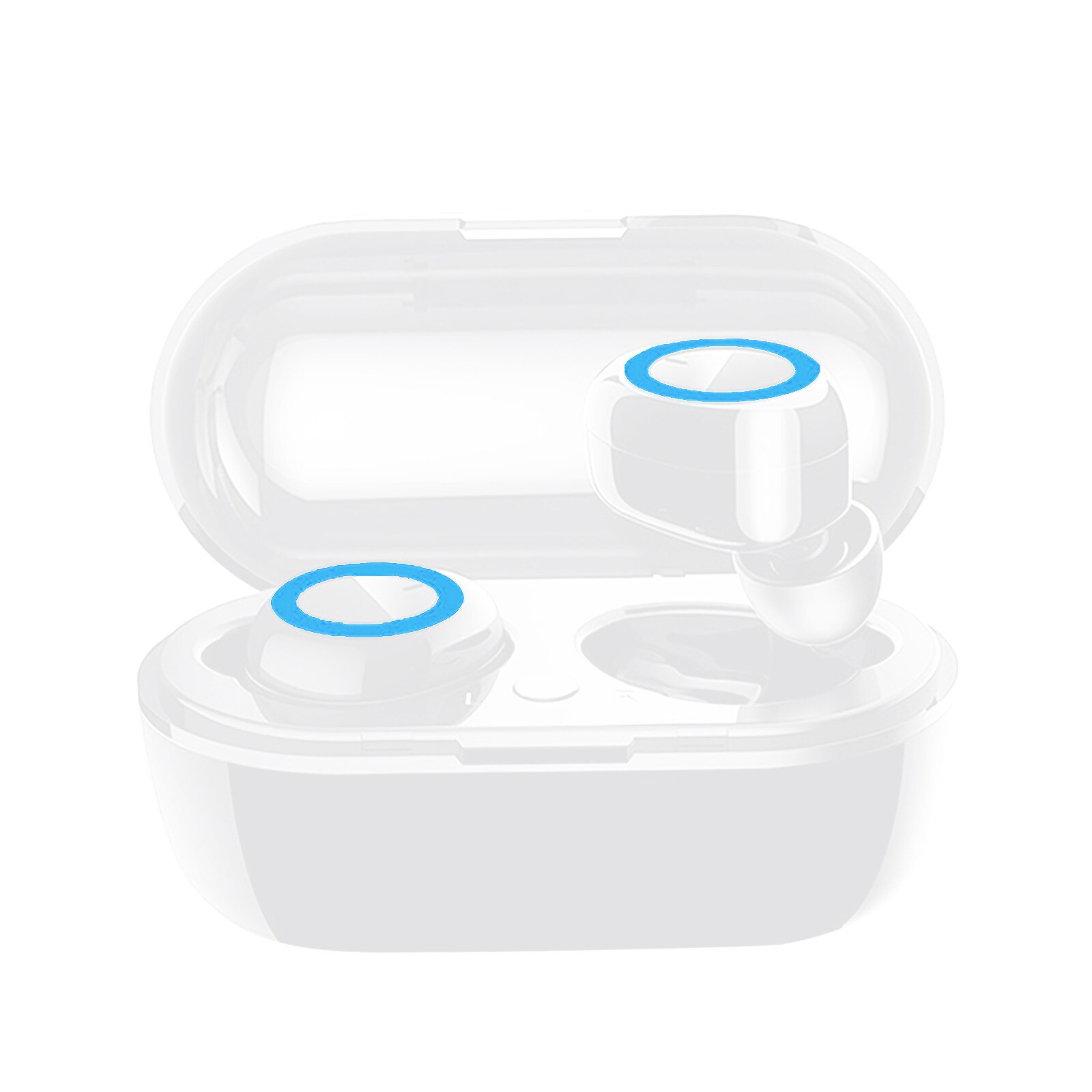 Y50 Bluetooth Headset Tws2 Mini Draagbare Met Draadloze Bluetooth Headset Met Dual Mic En 2000Mah Batterij Opladen Case # t2