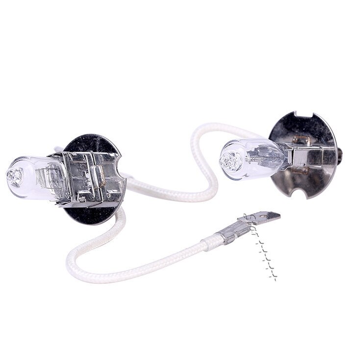 2x h3 halogen xenon bil lyspære lampe bil lys pærer  h3 12v 55w fabrikk pris bil styling parkering