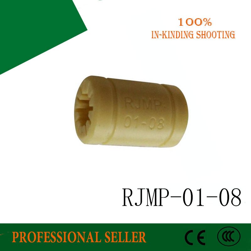 10 stk  lm8uu rjmp -01-08 fast polymer pilsner 8mm aksel plast pilsner 8 mm 8*16*25mm til 3d skriver  lm8uu 8mm id pilsner